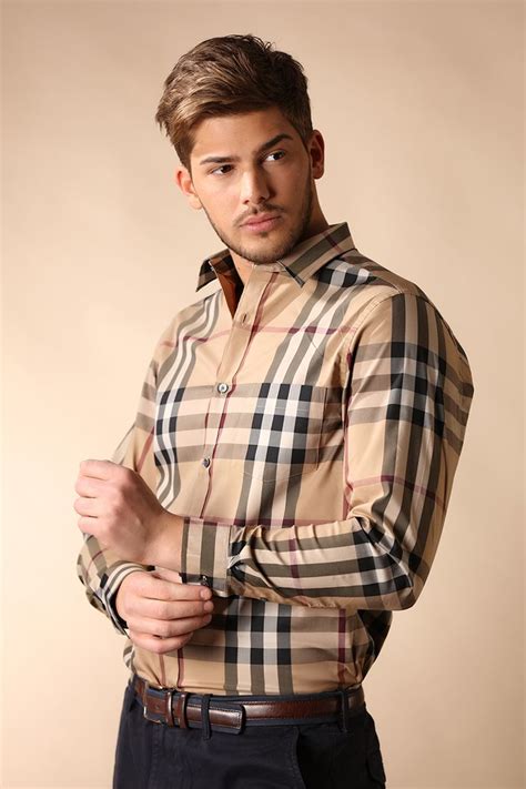 burberry mens fenne shirt|thomas burberry shirts for men.